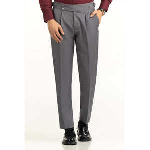 Pantalones Gurkha de Camuflaje Regular, Pantalones Cargo Formales con Cremallera y Pliegues Decorativos, de Lana Peinada Antiarrugas, Cintura Media, Talla XL - Product Image 6