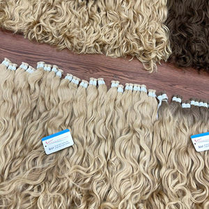 Couleur CHAUDE Vente en Vrac Ondulé Russie Cheveux Cheveux Humains En Vrac Vietnam Remy Extension de Cheveux Humains - Product Image 1