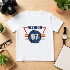 T-Shirt Unisex Casual di Alta Qualità 210GSM 100% Cotone Taglia 2XL Modello Roses con Molteplici Metodi di Stampa Disponibili (ODM) - Product Image 3