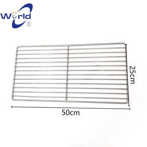 Disposable Stainless Steel Korean BBQ <strong>Grill</strong> Pan Expanded Crimped Wire Net Mesh Roast Chicken Woven Technique Welding Processing - Product Image 2