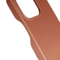 Étui en cuir pleine fleur pour iPhone 16 17 Pro Max, fabrication artisanale OEM ODM, étui magnétique en cuir pleine fleur pour iPhone 17 Pro Max