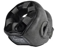 Protector de Cabeza de Boxeo de Cuero Vacuno Genuino de Alta Calidad, Diseño de Logotipo Personalizado, Barra Protectora Nasal, Equipo de Lucha MMA TAKESHI, Color Personalizado