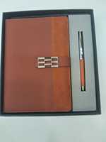 Journal intime de taille A5 avec stylo, ensemble de cadeaux promotionnels, fabricant indien d'agenda et de stylo de taille A5