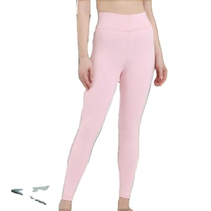 Women Solid Yoga Leggings Breathable Anti Wrinkle High Quality Elastic Waist Fully Customized Top Trending - Product Image 2