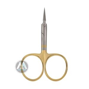 2025 vente chaude 4 pièces de ciseaux de montage de mouches ensemble flèche point Iris cheveux et rasoir droite incurvée flèche cheveux ciseaux - Product Image 2