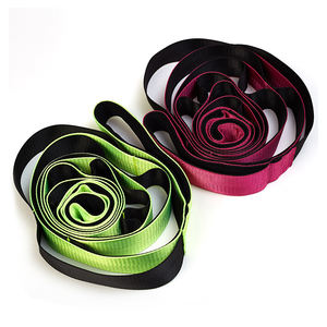 Yoga <b>Belt</b> Durable Fitness <b>Belt</b> Yoga Stretch <b>Strap</b> with Loops - Product Image 4