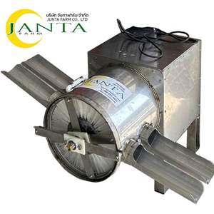 Jantafarm เครื่องล้างไข่2เลน4000ไข่ต่อชั่วโมงทำจากสแตนเลส304พร้อมแปรงที่ง่ายและนำไปรีไซเคิลน้ำ - Product Image 1