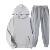 Hombres Fleece 500 GSM Heavyweight Chándal Streetwear Fabricante Oversized Zip up Hoodie y Jogger Pantalones de chándal Set Sweatsuits - Product Image 5
