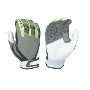 Gants de frappeur de baseball en cuir de qualité supérieure antidérapants jeunes adultes gants de baseball légers unisexes - Product Image 1