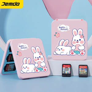 Jemdo Card scatola di immagazzinaggio per interruttore <span class=keywords><strong>Nintendo</strong></span> 12 cartucce e 12 schede <span class=keywords><strong>SD</strong></span> megnetiche gioco aperto cartuccia scatola di carte - Product Image 2