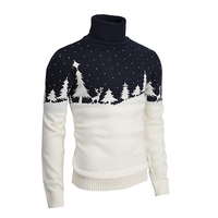 Pull-over décontracté pour homme de haute qualité, personnalisable, en tricot plat, col rond, hiver, 100% coton, séchage rapide, anti-rétrécissement