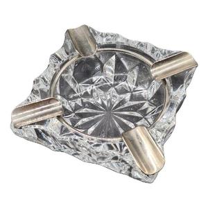 Cenicero Redondo de Aluminio Plateado Moderno, Cenicero de Lujo Antideslizante para Oficina y Hogar, Cenicero para Cigarros sin Humo, Cenicero Antioxidante - Product Image 2