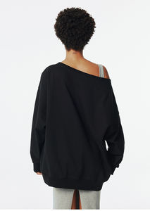 Sudadera con Capucha Extra Grande de Algodón Puro para Mujer, Bordado 3D de Invierno con Logotipo Personalizado de Primera Calidad para Hermandades Universitarias Griegas - Product Image 3