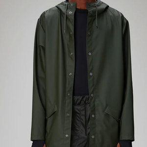 Veste de pluie personnalisée pour hommes, légère, imperméable et respirante, avec col montant, équipement de plein air professionnel pour la saison hivernale - Product Image 5