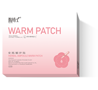 Patch de compresse chaude à l'huile essentielle Dr TAO en forme de pétale, tissu non tissé, 100 pièces, portable pour soulager les douleurs menstruelles et la fatigue