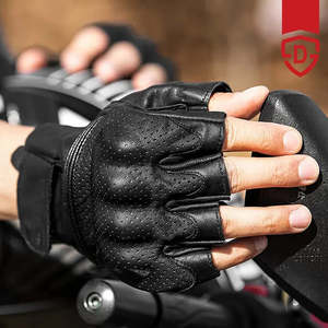 Guantes de Cuero de Medio Dedo para Deportes al Aire Libre - Product Image 5
