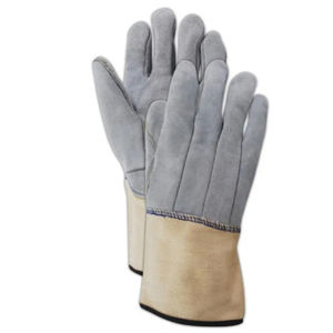 Nouveau 2025 vente en gros de gants de soudage en cuir de chèvre noir de qualité supérieure/nouveau dernier design 2025 gants de soudage - Product Image 2