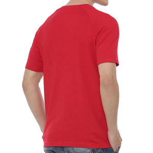 T-shirt col rond 100% coton pour hommes, décontracté, élégant, tissu éponge personnalisable, design à manches courtes, nouvel arrivage - Product Image 2