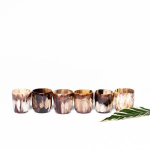 Servilleteros de Cuerno de Búfalo, Porta Servilletas Redondos para Hoteles de Lujo, Restaurantes y Mesas de Boda, Alta Calidad - Product Image 2