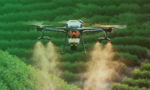 Drone pulvérisateur agricole J100 à haute précision contrôlé par application, cadre adapté aux débutants, UAV agricole 3 km, moteur, pompe, boîte de vitesses - Product Image 3