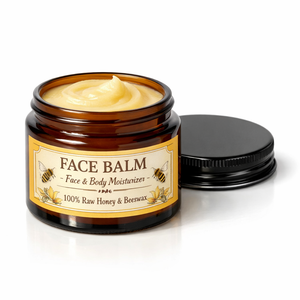 Bálsamo Facial Hidratante Natural de Marca Privada OEM/ODM Enriquecido con Miel, Cera de Abejas, Vitamina C, Fórmula Nutritiva Vegana y Libre de Crueldad - Product Image 1