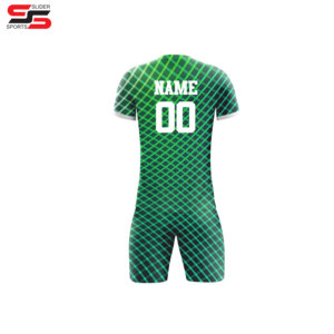 Camiseta de fútbol de manga corta personalizada por sublimación, conjunto de kits de fútbol, camiseta de fútbol Retro, uniforme de fútbol de rayas de media manga - Product Image 2