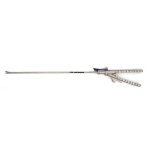 Pinza Portaagujas Laparoscópica Manual Reutilizable de 5mm en Forma de Pistola, de Acero Inoxidable, Certificación CE, Instrumento de Clase II - Product Image 4