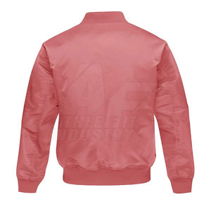 เสื้อแจ็คเก็ตบอมเบอร์ผู้ชายแบบสั่งทำพิเศษ คุณภาพดีที่สุด ผลิตในปากีสถาน คอตั้ง ระบายอากาศได้ดี กันลม ราคาถูก - Product Image 2