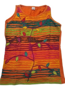 เสื้อยืดถักสำหรับผู้หญิงจากอินเดียเสื้อยืดขนาดพิเศษ - Product Image 2