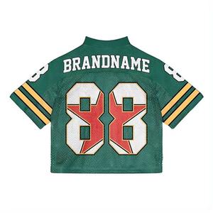 Uniforme de vêtements de sport d'équipe personnalisés de haute qualité Maillot de football en maille France avec technique de sublimation surdimensionnée de style Hip Hop - Product Image 2