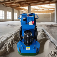 Ponceuse à béton manuelle 600 mm AC220V/380V 5,5KW pour le décapage de revêtements époxy avec aspiration intégrée