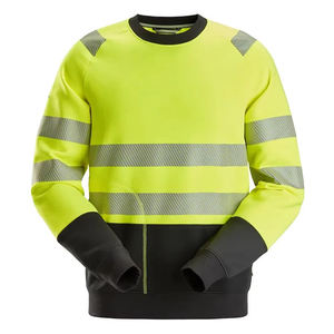 High Visibility <b>top</b> selling Safety Sweatshirts Work Hi Vis High Quality Hi Vis Safety Work Long Sleeve <b>Reflective</b> - Product Image 4