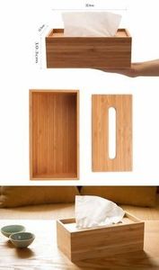 100% boîte à mouchoirs en bois de qualité supérieure - Product Image 4