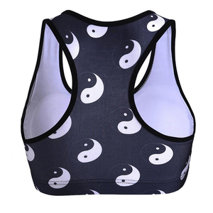 Soutien-gorge de sport pour femme à maintien élevé, respirant, en spandex/nylon, imprimé par sublimation, séchage rapide, antibactérien, couleur personnalisée - Product Image 5