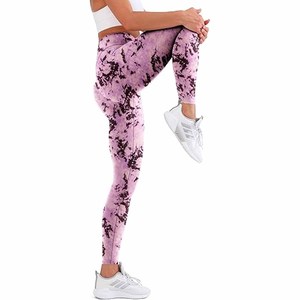 Haute qualité taille élastique Yoga Leggings Fitness sans couture femmes Legging polyester vêtements de sport femmes Legging fabriqué par robe de sport - Product Image 3