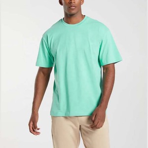T-shirt homme à manches courtes, coupe classique, col rond, tissu jersey, couleur unie, vêtements décontractés, été, t-shirts homme en vente - Product Image 4