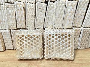 Cesta de picnic de bambú natural tejida a mano, venta al por mayor, precio barato para exportar desde Vietnam - Product Image 4