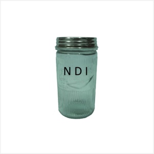 Tarro de cristal decorativo de forma personalizada para utensilios de cocina domésticos Catering uso tarro de cristal de alta calidad estándar - Product Image 1