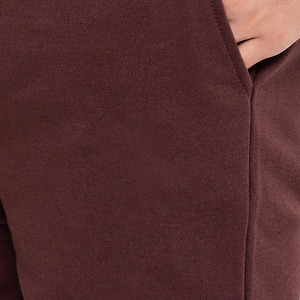 Pantalones cortos de verano de alta calidad para hombre, pantalones cortos transpirables de algodón a media cintura con cierre de cordón, pantalones cortos de patrón sólido - Product Image 3