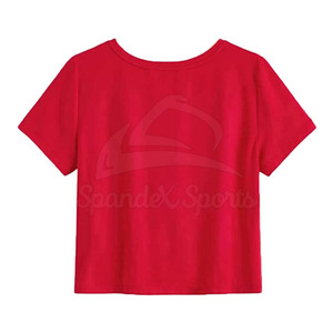 Haut court personnalisé tendance OEM pour femmes survêtement doux et confortable pour le yoga et la gym - Product Image 3