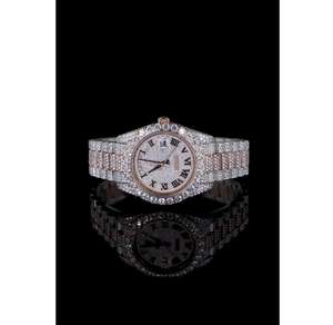 Montre analogique en acier inoxydable de qualité supérieure pour hommes avec mouvement mécanique, design élégant, résistante à l'eau, prix de gros pour l'exportation - Product Image 1