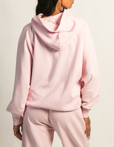 Nouveauté : Sweat-shirts oversize vintage pour femmes, lourds, délavés à l'acide, col à capuche, logo personnalisé sur le devant, service OEM ODM pour femmes - Product Image 5