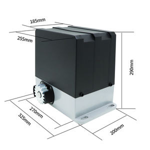 Moteur d'ouverture de <span class=keywords><strong>portail</strong></span> coulissant <span class=keywords><strong>solaire</strong></span> à télécommande Villa 1200KGS, système de porte coulissante électrique automatique avec batterie 24V 7Ah - Product Image 4