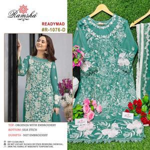 La mayoría de la venta de ropa Salwar paquistaní de aspecto elegante para mujer disponible en embalaje estándar de la India - Product Image 5