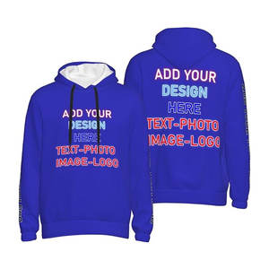 เสื้อฮู้ดกันหนาวมีฮู้ดสำหรับผู้ชายผ้าคอตตอนสีทึบพิมพ์ลายโลโก้ตามสั่ง6XL - Product Image 5