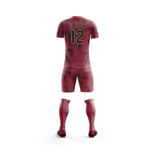 Sublimación uniforme de fútbol personalizado para hombres ropa deportiva uniforme de ropa de fútbol personalizado en blanco - Product Image 2