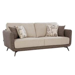 Sofá moderno de 3 plazas para sala de estar, tapizado y cómodo, disponible a un precio asequible desde India. - Product Image 2