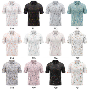 เสื้อคอตตอนคอตตอนคอตตอนทรงสลิมฟิตสำหรับผู้ชายเสื้อ100% แบบปรับแต่งได้สีล้วน - Product Image 2