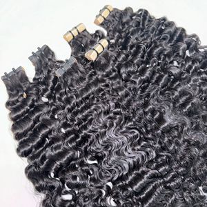 Ruban en cheveux humains vietnamiens bouclés birmans de couleur naturelle - Product Image 2