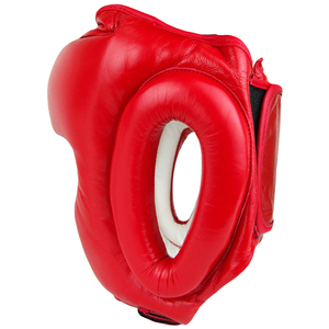 Casque de boxe d'entraînement professionnel - Protège-têtes personnalisés en cuir/PU/tissu Ammara avec une protection douce et flexible à ajustement parfait - Product Image 3